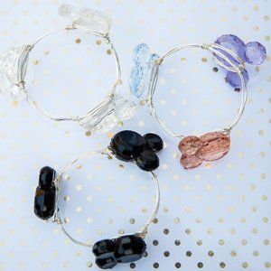 Disney Mickey Wire Bracelet Crystal Beads